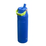 Термобутылка Stanley IceFlow Flip Straw 1,06 л с трубочкой, вакуумная изоляция, сталь вторичной переработки, Cobalt синяя — фото 3