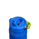 Термобутылка Stanley IceFlow Flip Straw 0,71 л, трубочка, сталь из вторсырья, синяя Cobalt — фото 2