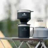 Дрип для кофе Stanley Classic походный, стальной, с многоразовым сетчатым фильтром, на кружку или термос, чёрный матовый — фото 3