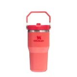 Кружка-бутылка с трубочкой Stanley IceFlow Flip Straw 600 мл, нержавеющая сталь, Hot Coral — фото 1