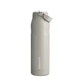 Термобутылка Stanley IceFlow Flip Straw 2.0 1,06 л, AeroLight, сталь 18/8, серая Ash — фото 1