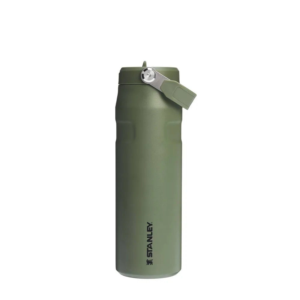Термобутылка Stanley IceFlow Flip Straw 2.0 0,7 л, AeroLight, держит холод до 10 ч, зелёная Dried Pine
