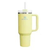 Термокружка Stanley Quencher H2.O FlowState 1,18 л с поворотной крышкой, трубочкой и ручкой, Pomelo жёлтая — фото 1