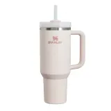 Термокружка Stanley Quencher H2.O FlowState 1,18 л, сталь 18/8, крышка FlowState с трубочкой, Rose Quartz 2.0 розовая — фото 1