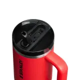 Термокружка Stanley Quencher ProTour Flip Straw 0,89 л, герметичная крышка с мундштуком, сталь 18/8, Chili Black — фото 3