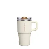 Термокружка Stanley Quencher ProTour Flip Straw 0,59 л с ручкой и откидной трубочкой, кремовая Cream — фото 1