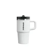 Термокружка Stanley Quencher ProTour Flip Straw 0,59 л со встроенной трубочкой, герметичная, белая Chalk — фото 1