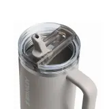 Термокружка Stanley Quencher ProTour Flip Straw 1,18 л для холодных и тёплых напитков, герметичная, Ash серая — фото 3