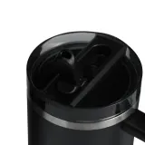 Термокружка Stanley Quencher ProTour Flip Straw 1,18 л с мундштуком, холод до 11 ч, тёплое до 7 ч, Black 2.0 чёрная — фото 3