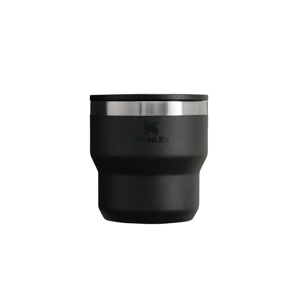 Термокружка Stanley Stay Hot Cup 0,29 л для эспрессо и чая, сталь 18/8, чёрная Black 2.0