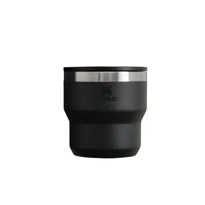 Термокружка Stanley Stay Hot Cup 0,29 л для эспрессо и чая, сталь 18/8, чёрная Black 2.0