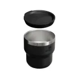 Термокружка Stanley Stay Hot Cup 0,29 л для эспрессо и чая, сталь 18/8, чёрная Black 2.0 — фото 3