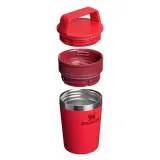 Термокружка Stanley Cafe-To-Go 230 мл с герметичной крышкой, красная Chili — фото 2