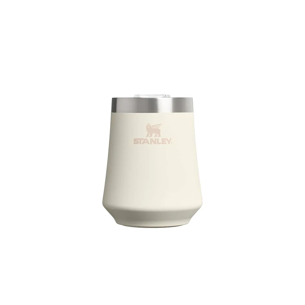 Термокружка Stanley Reserve Wine Tumbler 0,32 л с крышкой-слайдером, нержавеющая сталь, кремовая Cream