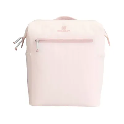 Термосумка-рюкзак Stanley All-Day Madeleine Midi 14 л, до 12 часов с хладоэлементами, розовый Rose Quartz