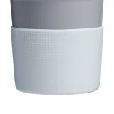 Набор силиконовых аксессуаров для Stanley Quencher 0,6 л / 0,89 л: накладка на дно и 2 колпачка для трубочки, Pale Stone — фото 2