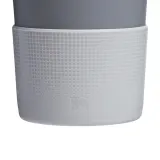 Набор силиконовых аксессуаров для Stanley Quencher 0,6 л / 0,89 л: накладка на дно и 2 колпачка для трубочки, серый Ash — фото 2