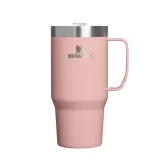 Термокружка Stanley Everyday Suburban 0,71 л с ручкой и крышкой Tritan, нержавеющая сталь 18/8, Peach Rose персиково-розовая — фото 1