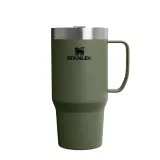 Термокружка Stanley Everyday Suburban 0,71 л с ручкой, крышка Tritan, нержавеющая сталь 18/8, Dried Pine тёмно-зелёная — фото 1