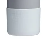 Набор силиконовых аксессуаров для Stanley Quencher 1,18 л: накладка на дно и 2 колпачка для трубочки, Pale Stone — фото 2