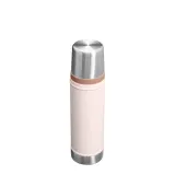 Термос Stanley Legendary Classic 0,6 л, вакуумная изоляция, нержавеющая сталь, кружка в крышке, Rose Quartz розовый — фото 3