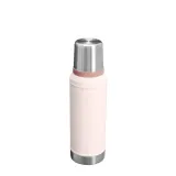 Термос Stanley Legendary Classic 0,95 л стальной вакуумный, с крышкой-кружкой и переливной пробкой, Rose Quartz розовый — фото 3