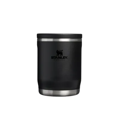 Термос для еды Stanley Adventure 0,53 л, стальной вакуумный, герметичный, с широким горлом, Black 2.0 чёрный