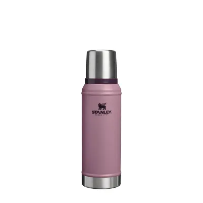 Термос Stanley Legendary Classic 0,95 л стальной вакуумный, с крышкой-кружкой и переливной пробкой, Purple Smoke фиолетовый