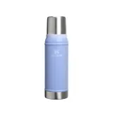 Термос Stanley Legendary Classic 0,75 л стальной вакуумный, с проточной пробкой и крышкой-кружкой, Hydrangea синий — фото 1