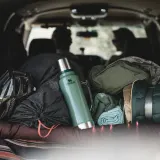 Термос Stanley Legendary Classic 1,9 л стальной вакуумный, со складной ручкой, проточной пробкой и крышкой-кружкой, зелёный — фото 7