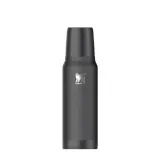 Термос Stanley New Legendary Classic 0,95 л стальной вакуумный, пробка Twist & Pour, складная ручка, Hammertone Black чёрный — фото 1