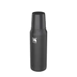 Термос Stanley New Legendary Classic 0,95 л стальной вакуумный, пробка Twist & Pour, складная ручка, Hammertone Black чёрный — фото 3