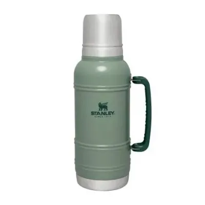 Термос Stanley The Artisan 1,4 л, нержавеющая сталь 18/8, зелёный Hammertone Green