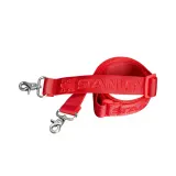 Сумка-чехол Stanley Carry-All для кружки Quencher 1,18 л с плечевым ремнём и карманами, коралловая Hot Coral — фото 5