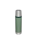 Термос Stanley Legendary Classic 0,6 л из нержавеющей стали, вакуумный, крышка-кружка, Hammertone Green зелёный — фото 3