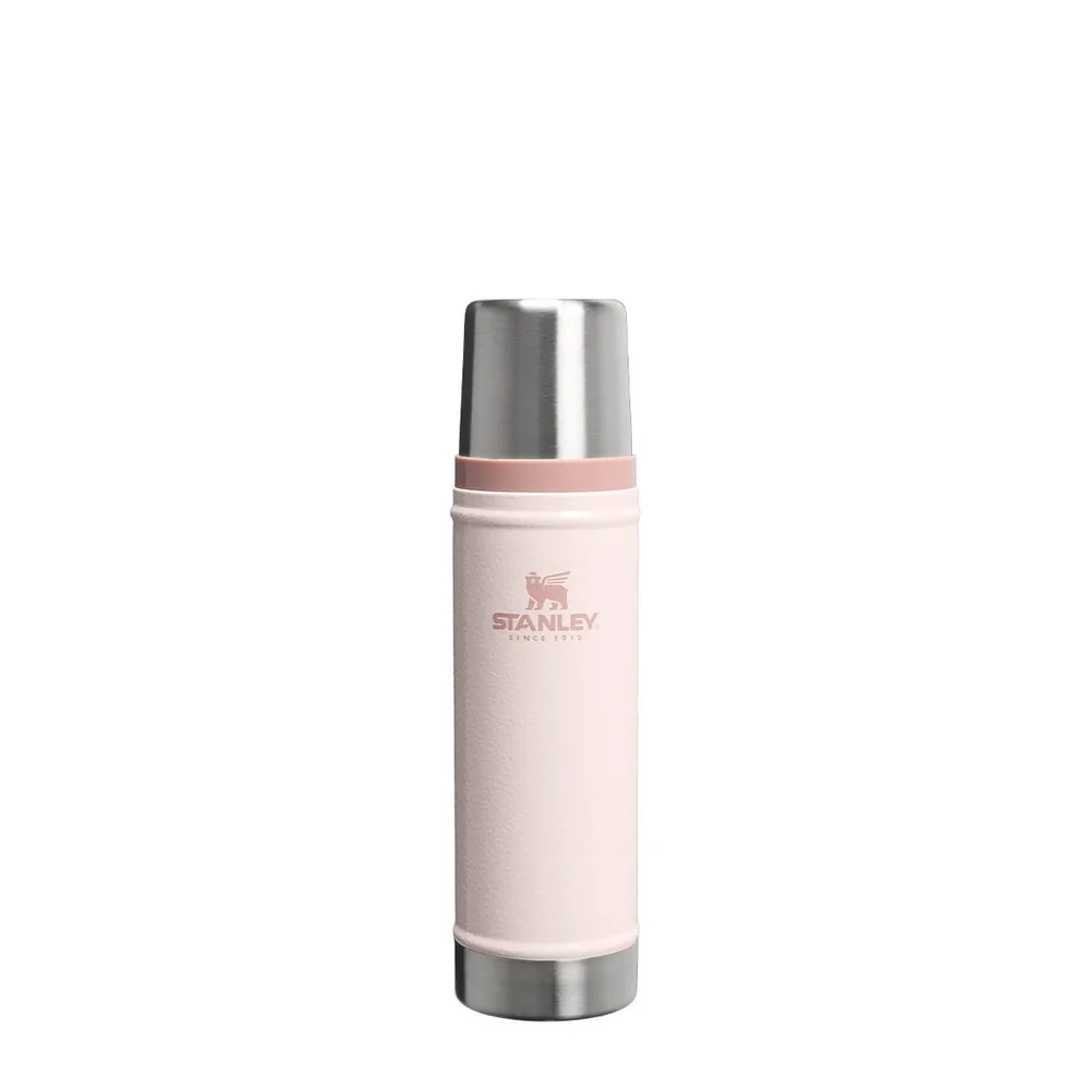 Термос стальной Stanley Legendary Classic 0,6 л, вакуумный, пробка для налива без отвинчивания, Rose Quartz розовый
