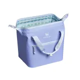 Термосумка для ланча Stanley All-Day Julienne Mini 7 л, застёжка-рамка и две молнии, голубая Hydrangea — фото 3