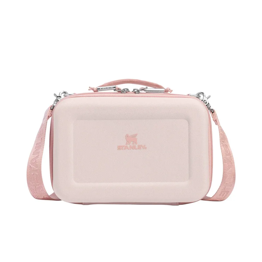 Термосумка ланч-бокс Stanley All-Day Mini Lunch Box Arista 4 л, пена EVA, сетчатый карман, розовая Rose Quartz