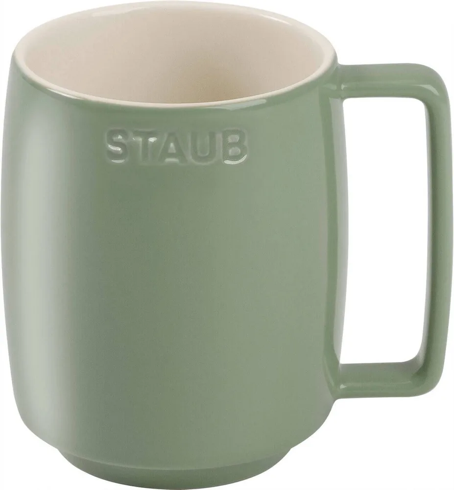 Кружка большая керамическая Staub Serving 475 мл, эвкалиптовая