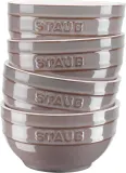 Миски керамические Staub Serving 12 см, набор 4 шт, античный графит — фото 1