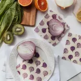 Восковые салфетки для упаковки продуктов Tala ONION, XS, 2 шт., 16 x 16 см, хлопок и воск, разноцветные — фото 2