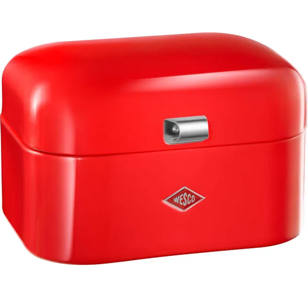 Хлебница Wesco Single Grandy 28 см, красная, сталь с порошковым покрытием