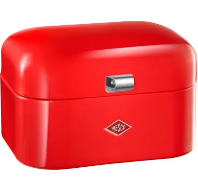 Хлебница Wesco Single Grandy 28 см, красная, сталь с порошковым покрытием