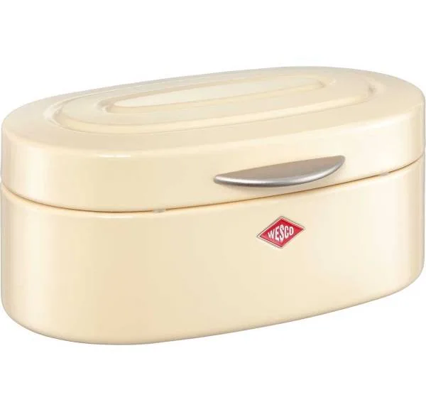 Хлебница Wesco Single Elly 32 см, сталь с порошковой окраской, бежевая