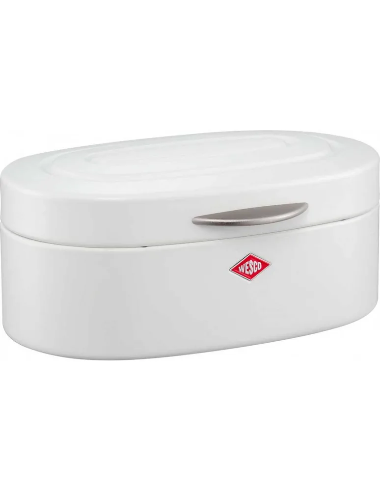 Хлебница Wesco Single Elly 32 см, ретро, белый матовый