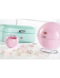 Хлебница Wesco Grandy 42 см, ретро, мятный, хромированная ручка — фото 2