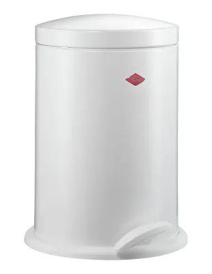 Мусорное ведро Wesco ALPHA 13 л с педалью, белое