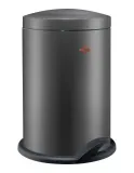Мусорное ведро Wesco ALPHA 13 л с педалью, графитовое матовое — фото 1