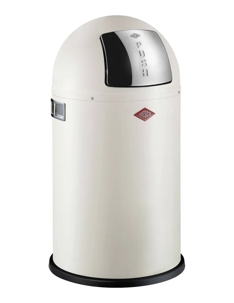 Мусорное ведро Wesco Pushboy Junior 22 л, песочное матовое
