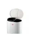 Мусорное ведро Wesco BETA 2x15 л (30 л) с педалью для сортировки, чёрное — фото 2